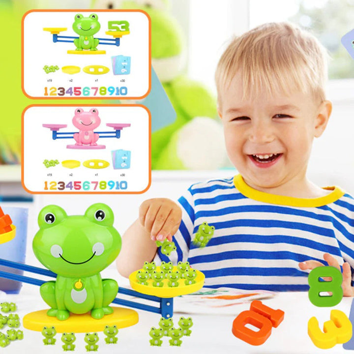 Counting Frog Toy: Fun Learning Tool for Numbers and Math Skills