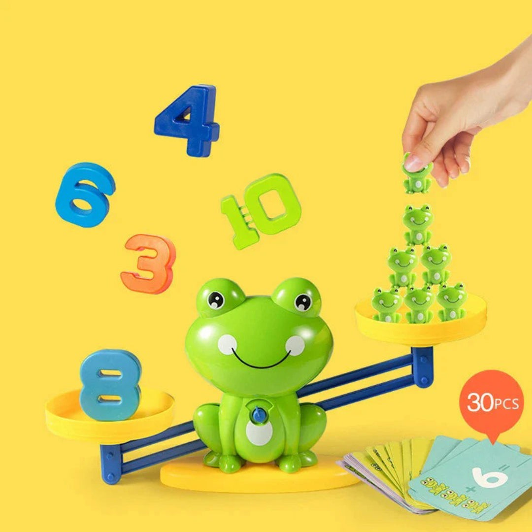 Counting Frog Toy: Fun Learning Tool for Numbers and Math Skills