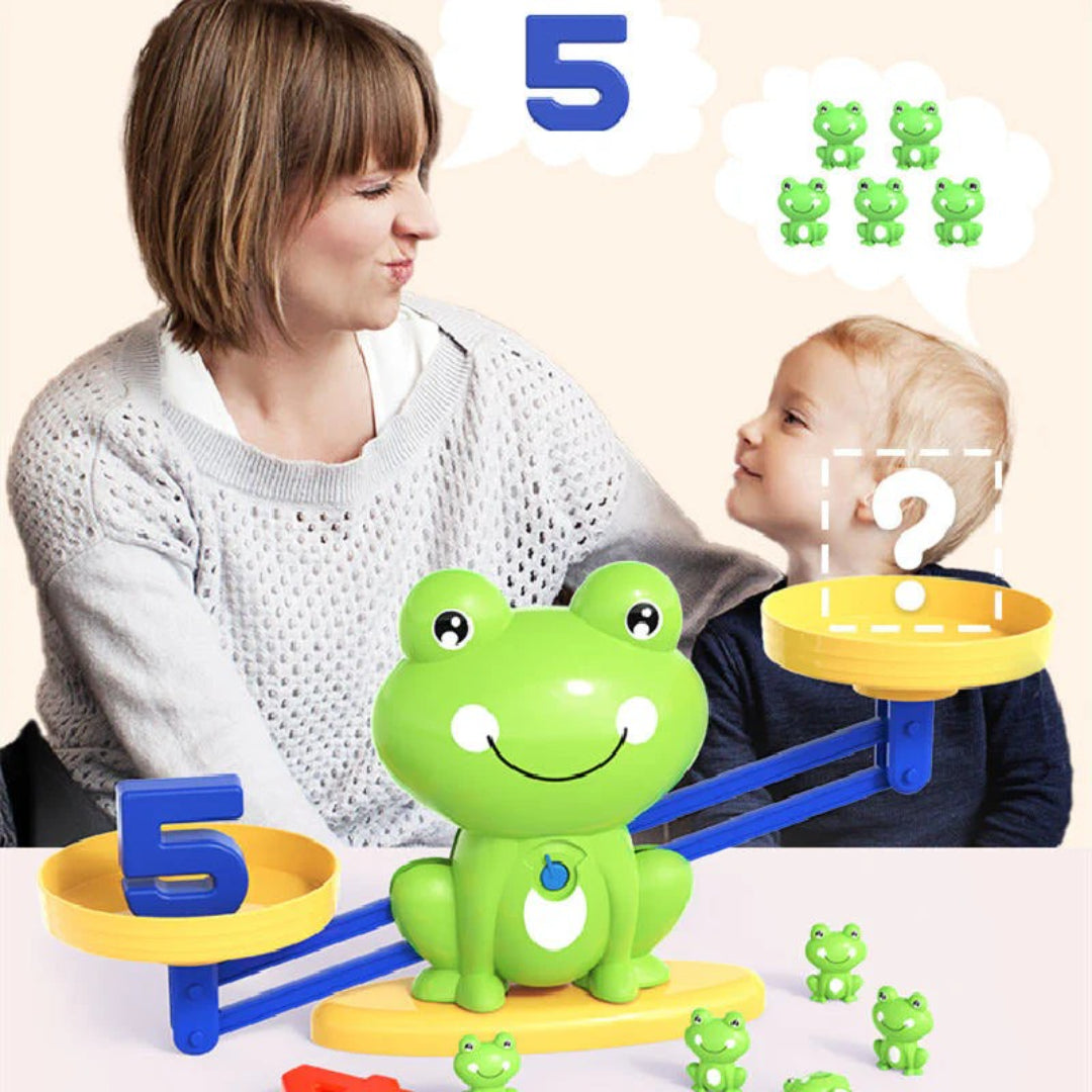 Counting Frog Toy: Fun Learning Tool for Numbers and Math Skills