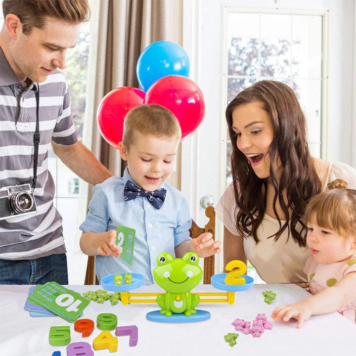 Counting Frog Toy: Fun Learning Tool for Numbers and Math Skills