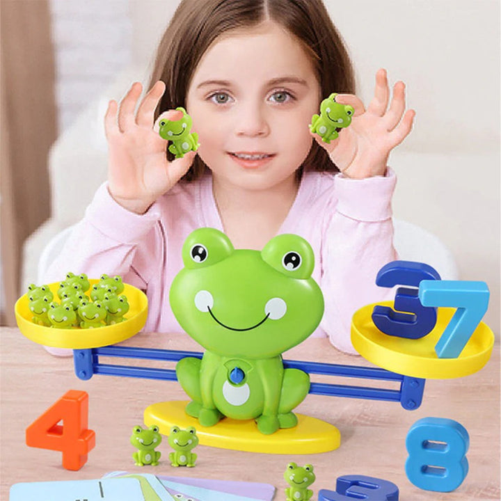 Counting Frog Toy: Fun Learning Tool for Numbers and Math Skills