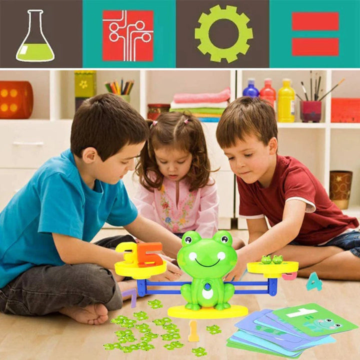Counting Frog Toy: Fun Learning Tool for Numbers and Math Skills