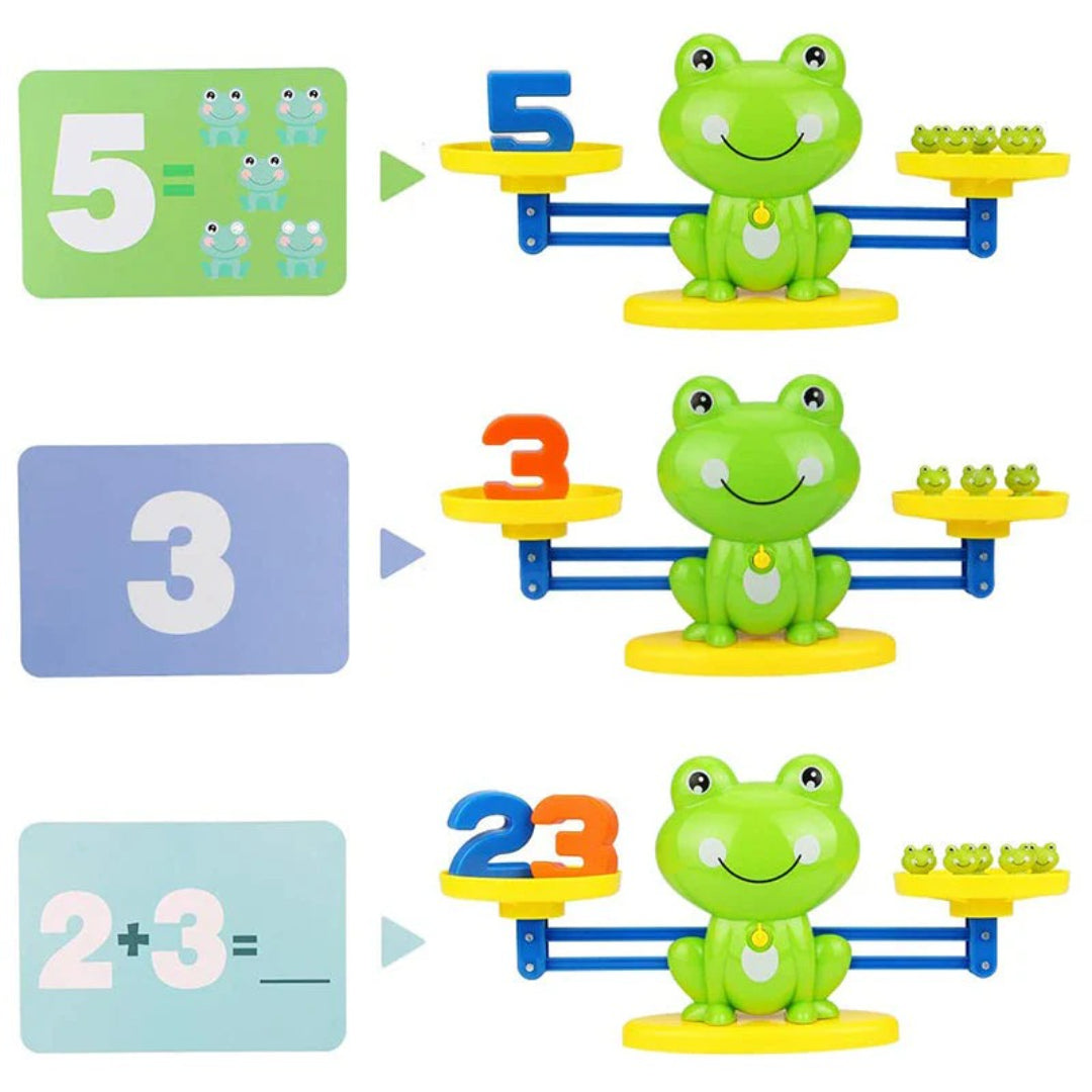 Counting Frog Toy: Fun Learning Tool for Numbers and Math Skills