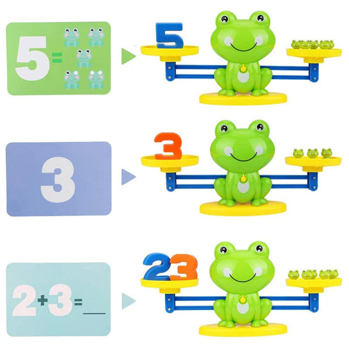 Counting Frog Toy: Fun Learning Tool for Numbers and Math Skills