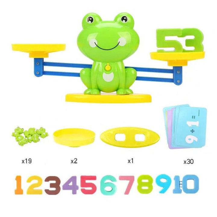 Counting Frog Toy: Fun Learning Tool for Numbers and Math Skills
