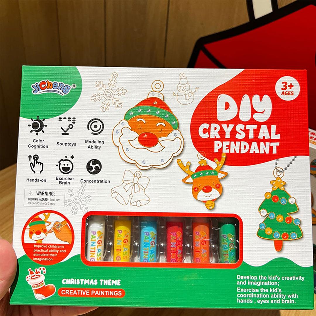 DIY Jewelry Kit: Crystal Pendant Crafting Set