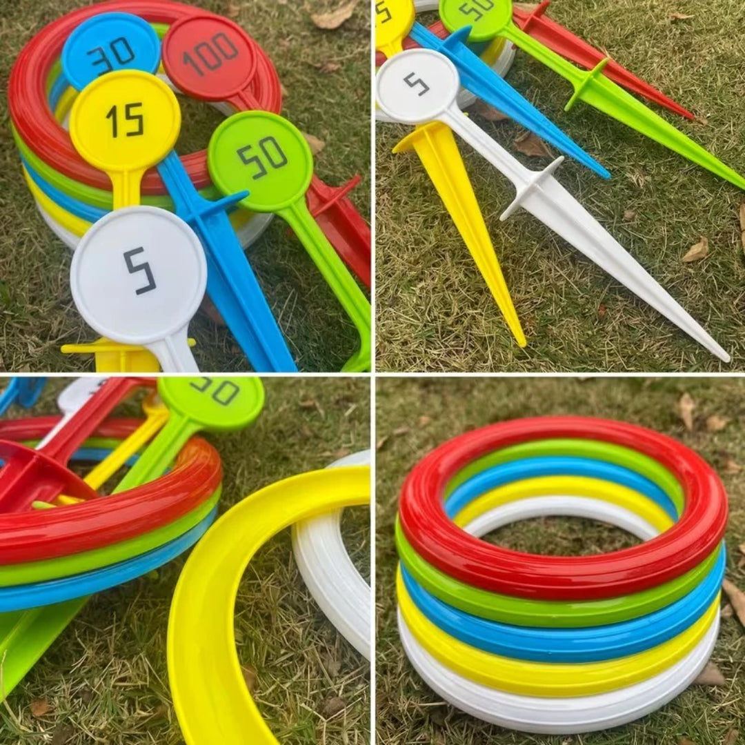 Outdoor Garden Ring Toss Game Set
