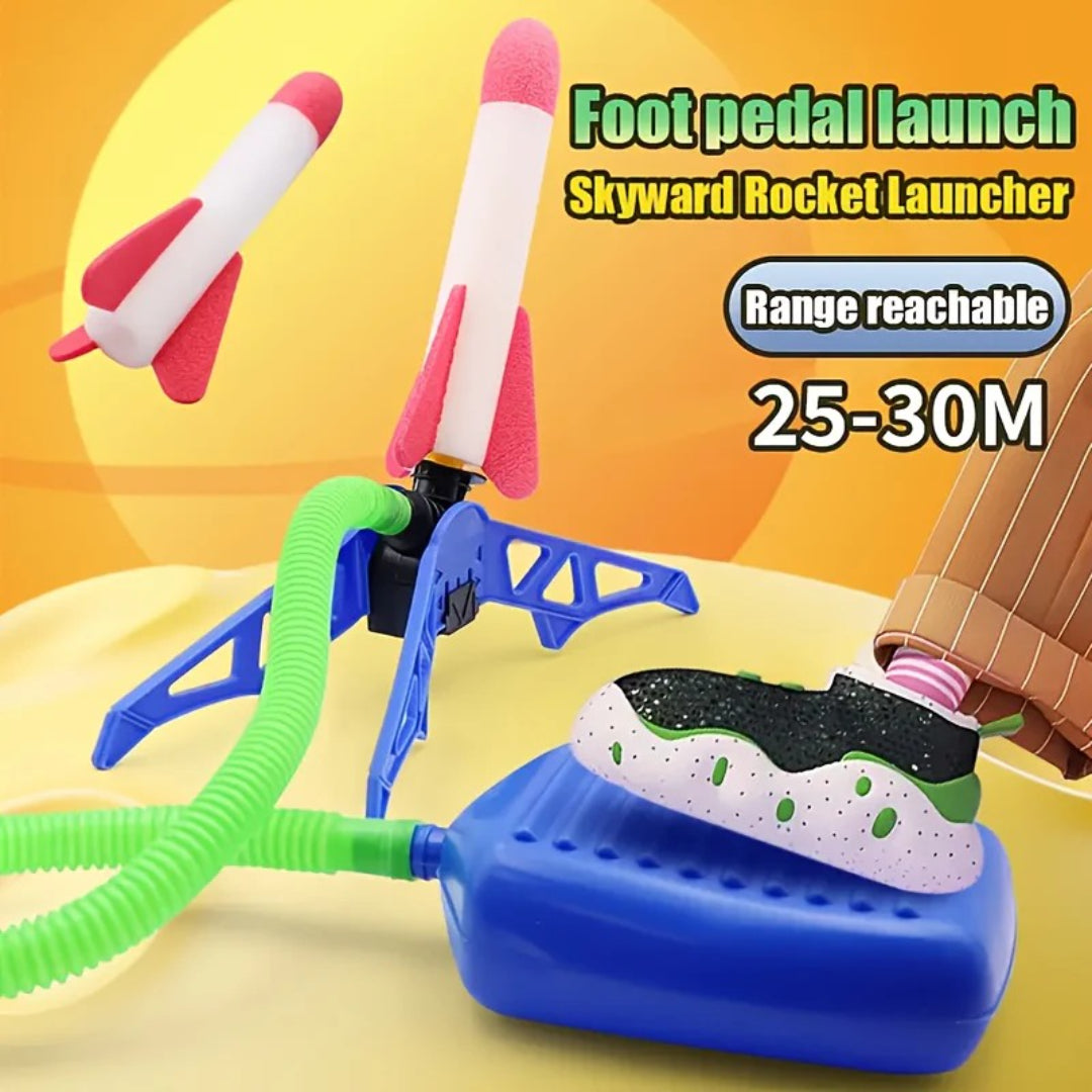 Outdoor Soccer Game Rocket Toy Set