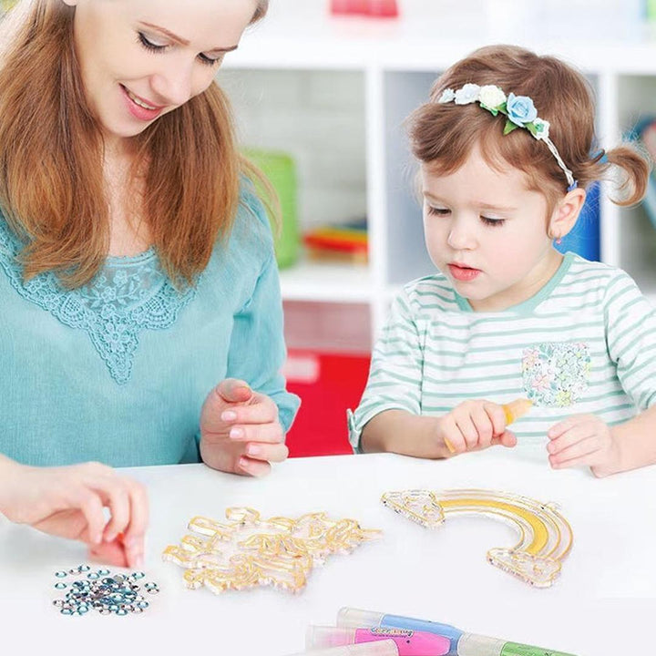 DIY Jewelry Kit: Crystal Pendant Crafting Set