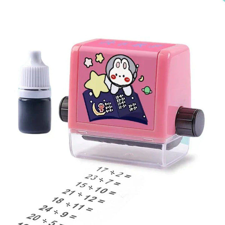 Math Stamp Set: Addition, Subtraction, Multiplication, and Division Practice