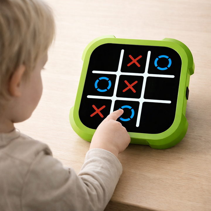 Portable Electronic Tic Tac Toe Game – Fun Logic Challenge for Kids