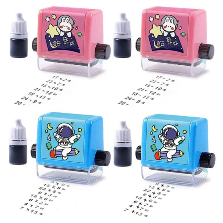 Math Stamp Set: Addition, Subtraction, Multiplication, and Division Practice