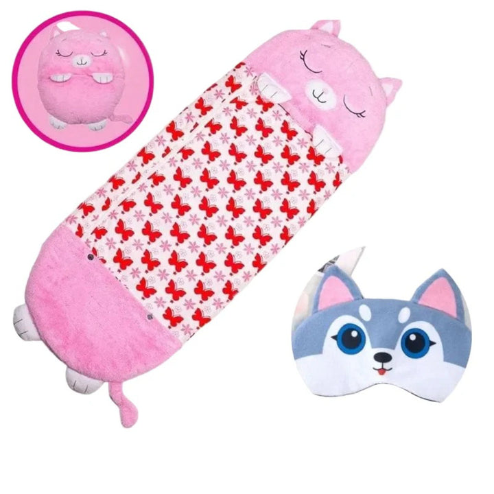 Kids' Animal-Themed Sleeping Bag and Sleep Sack