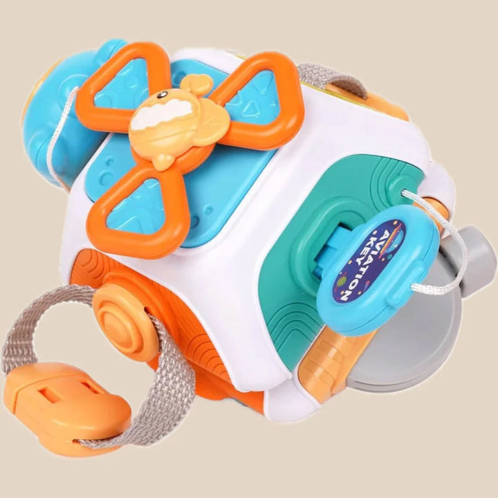 BPA-Free Montessori Cube: A Toy for Enhancing Motor Skills