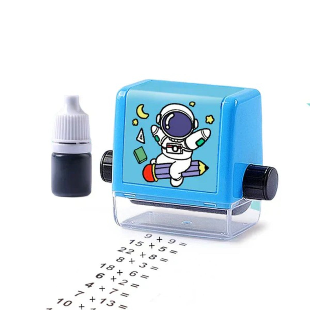 Math Stamp Set: Addition, Subtraction, Multiplication, and Division Practice