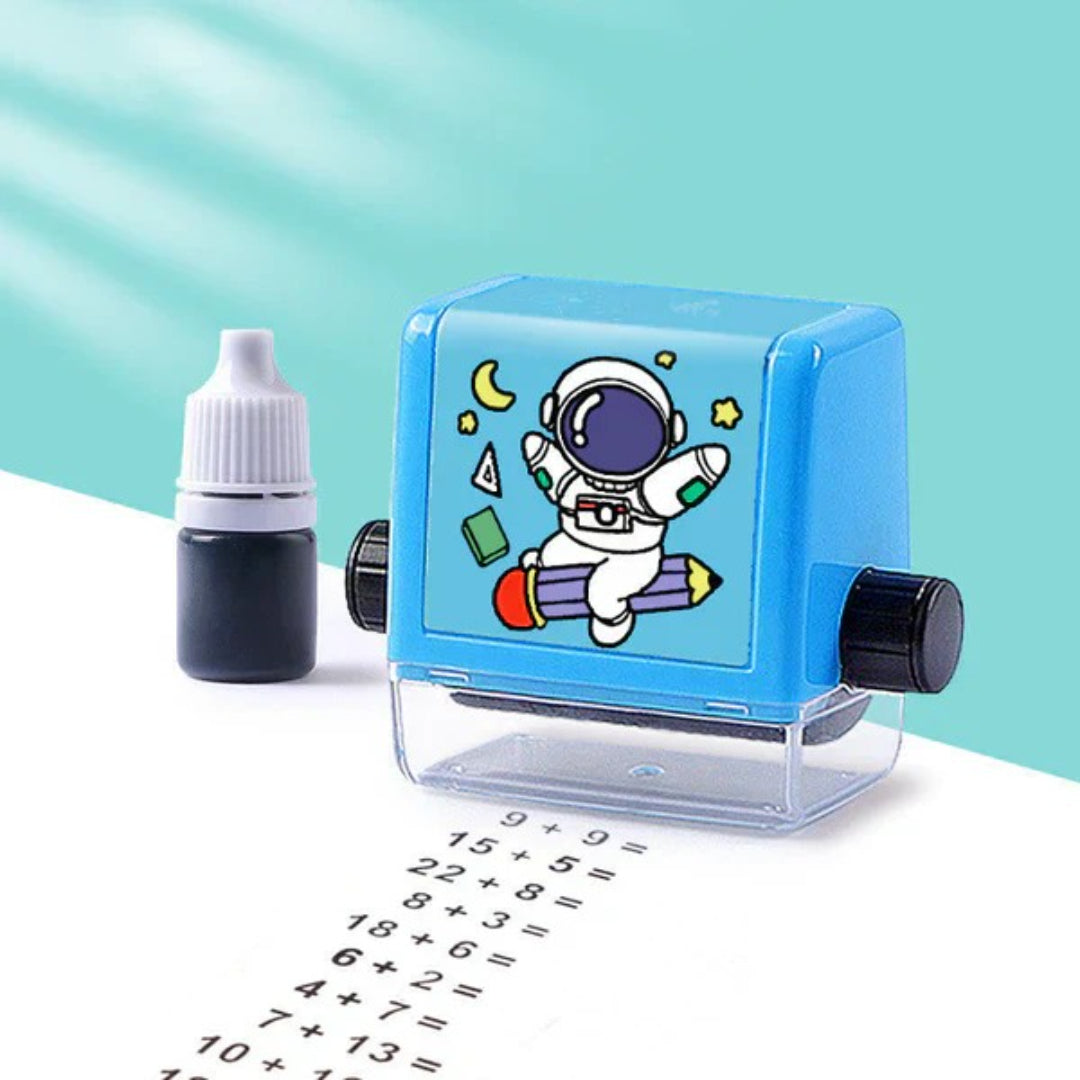 Math Stamp Set: Addition, Subtraction, Multiplication, and Division Practice