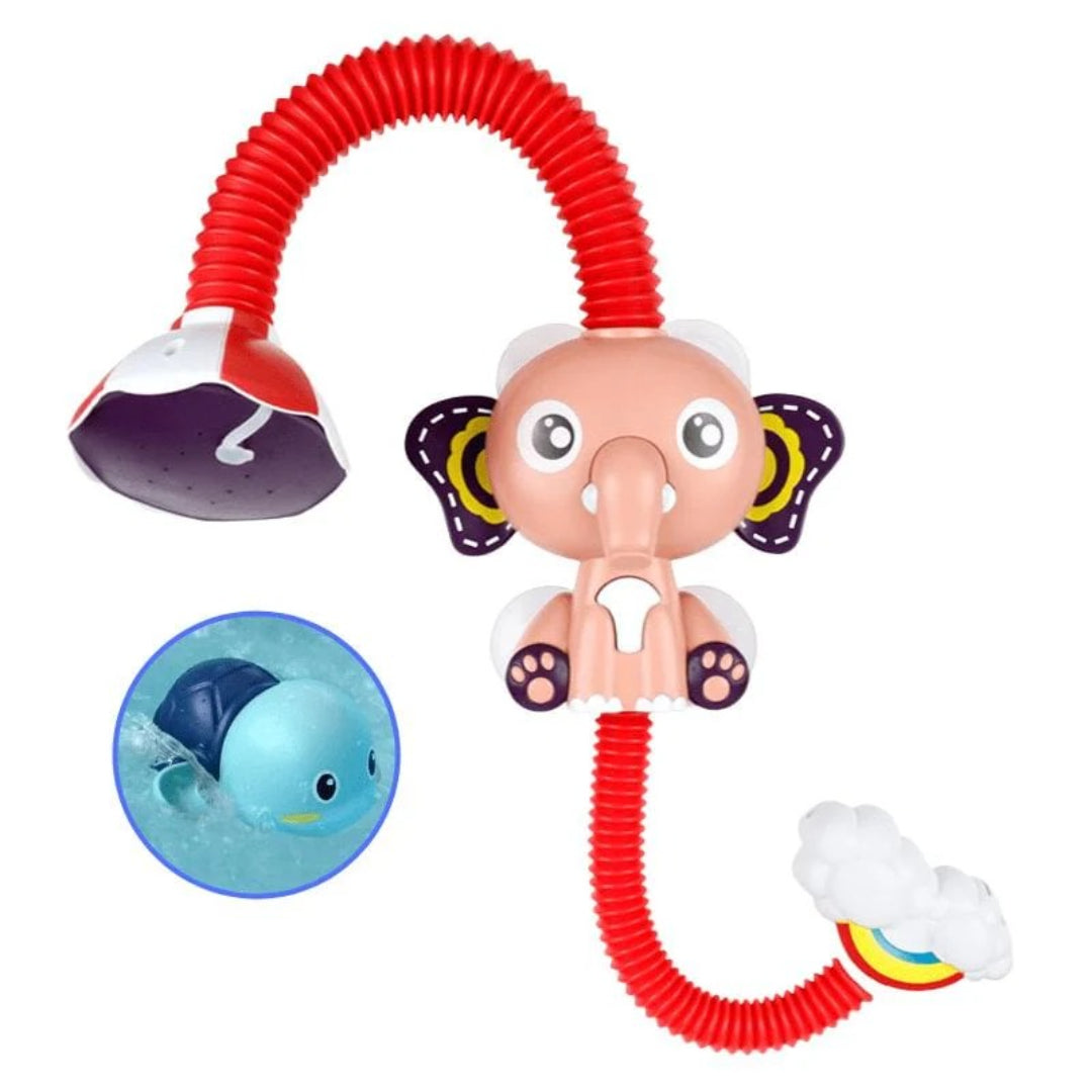 Water-Flowing Bath Elephant Shower Head