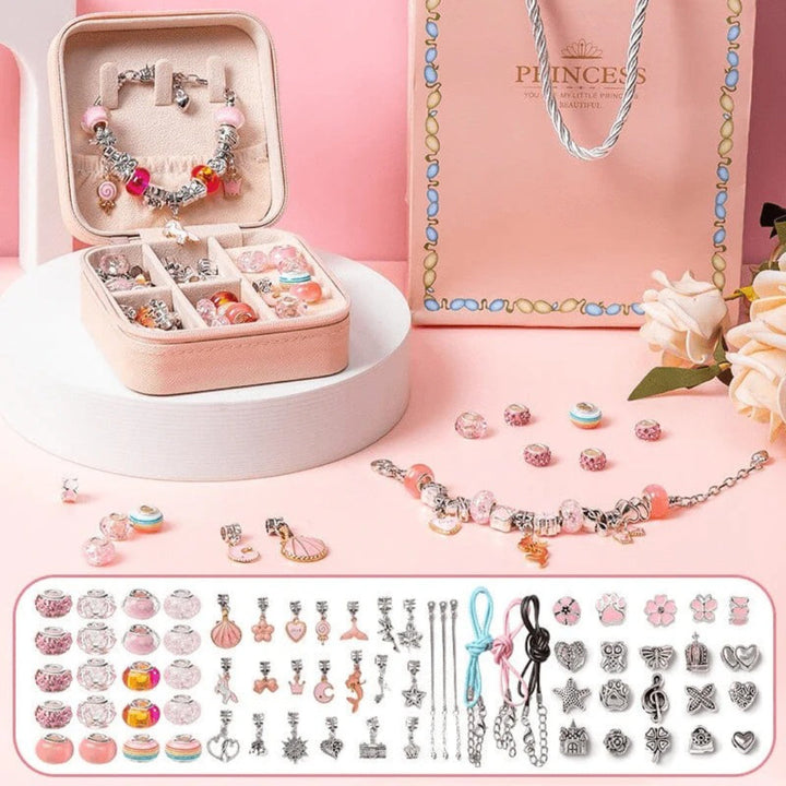 Customizable Bracelet Craft Kit with Storage Box