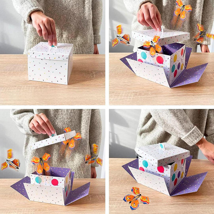Wind-Up Magic Butterfly Set - Flying Butterflies