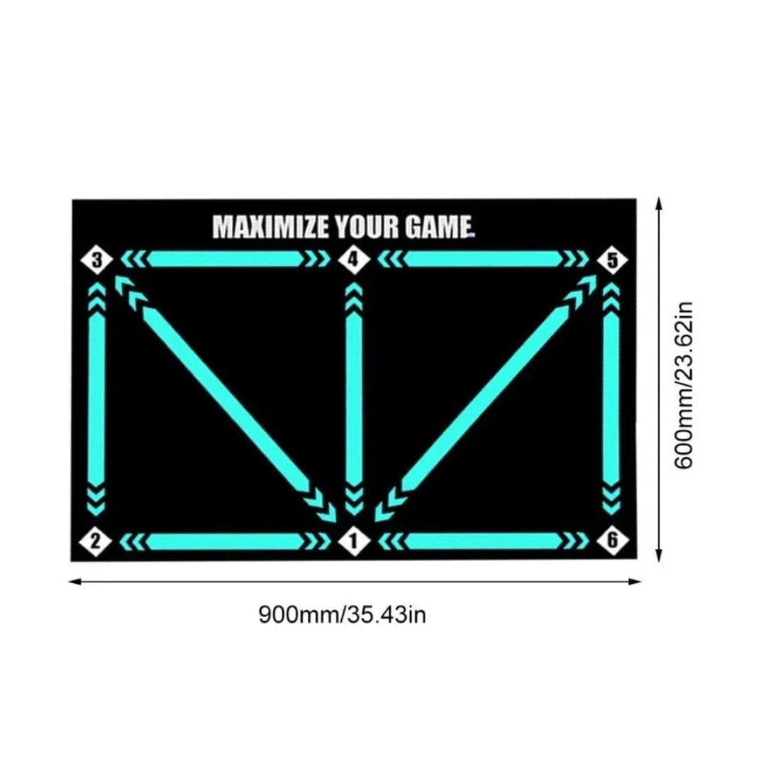 Non-Slip Football Training Mat for Technical Drills