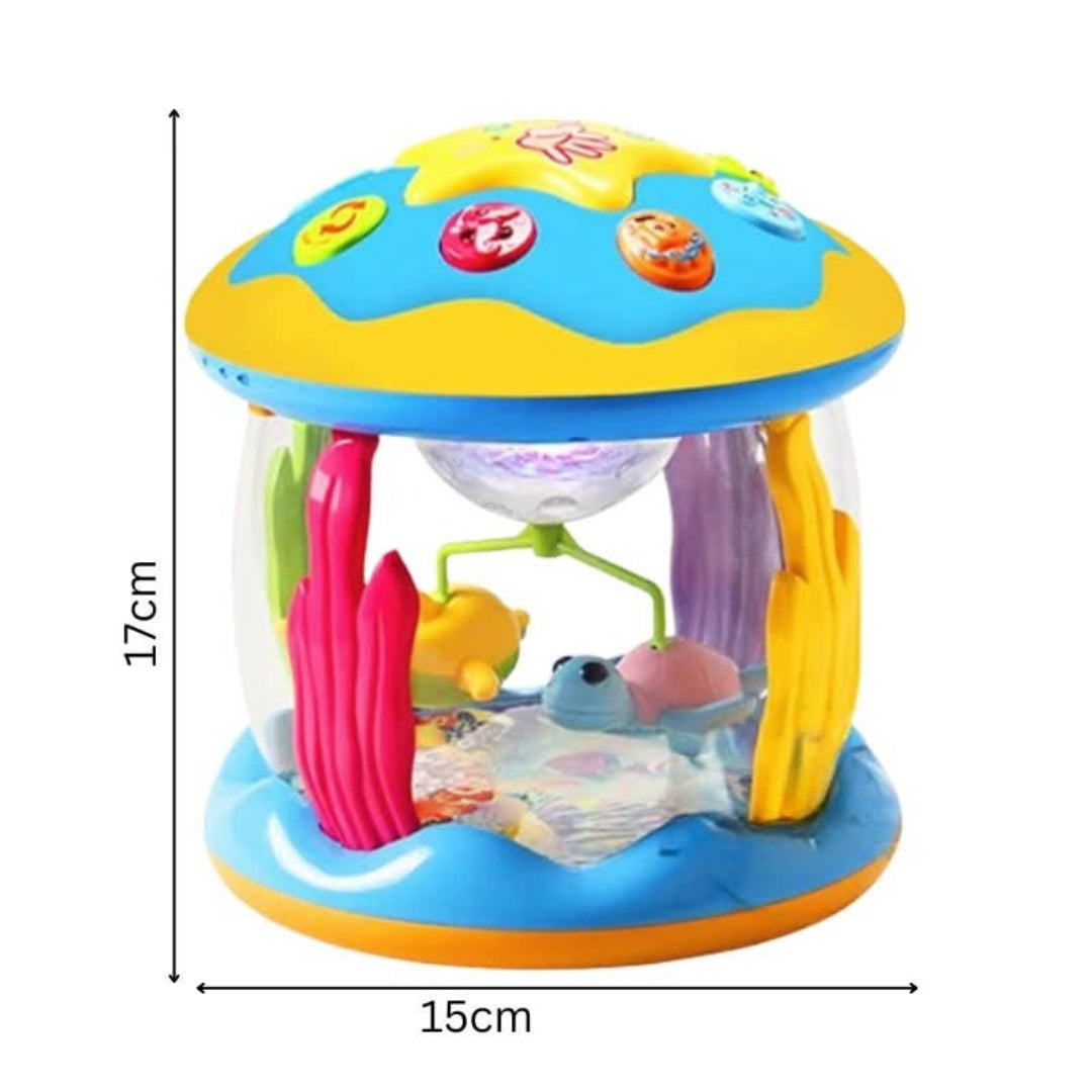 Light and Sound Musical Drum Toy for Infants