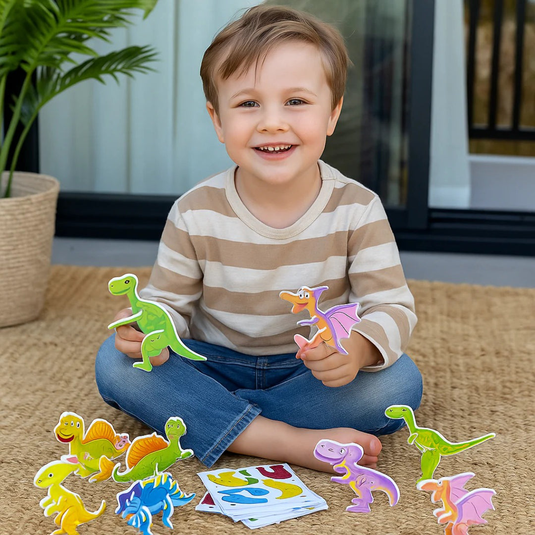 3D Cartoon Puzzle: Fun Construction Toy for Kids