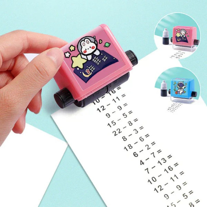 Math Stamp Set: Addition, Subtraction, Multiplication, and Division Practice
