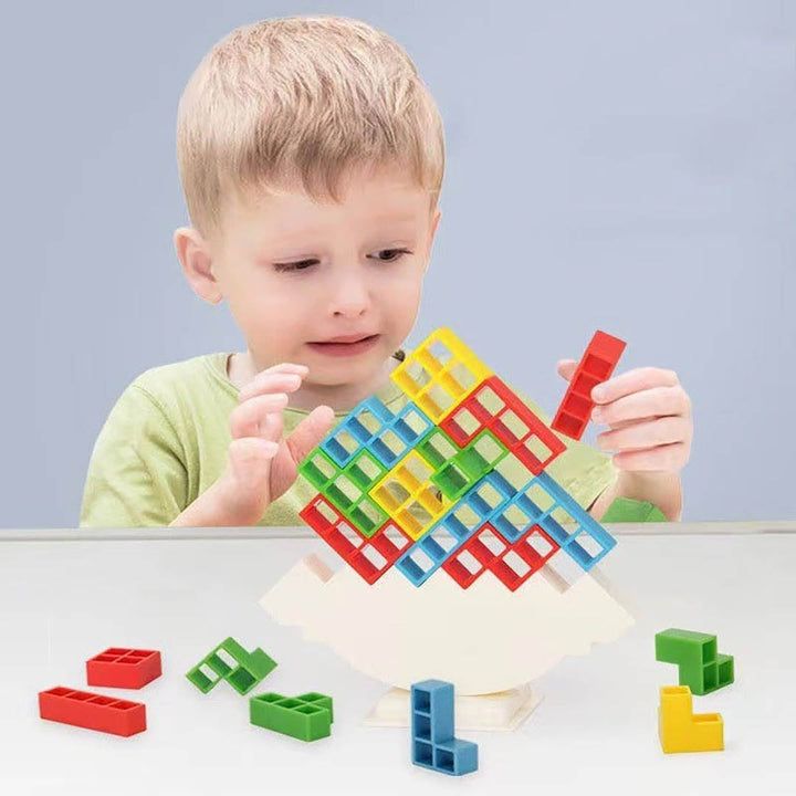 Tetris Balancing Tower – Fun Stacking and Logic Game for Children