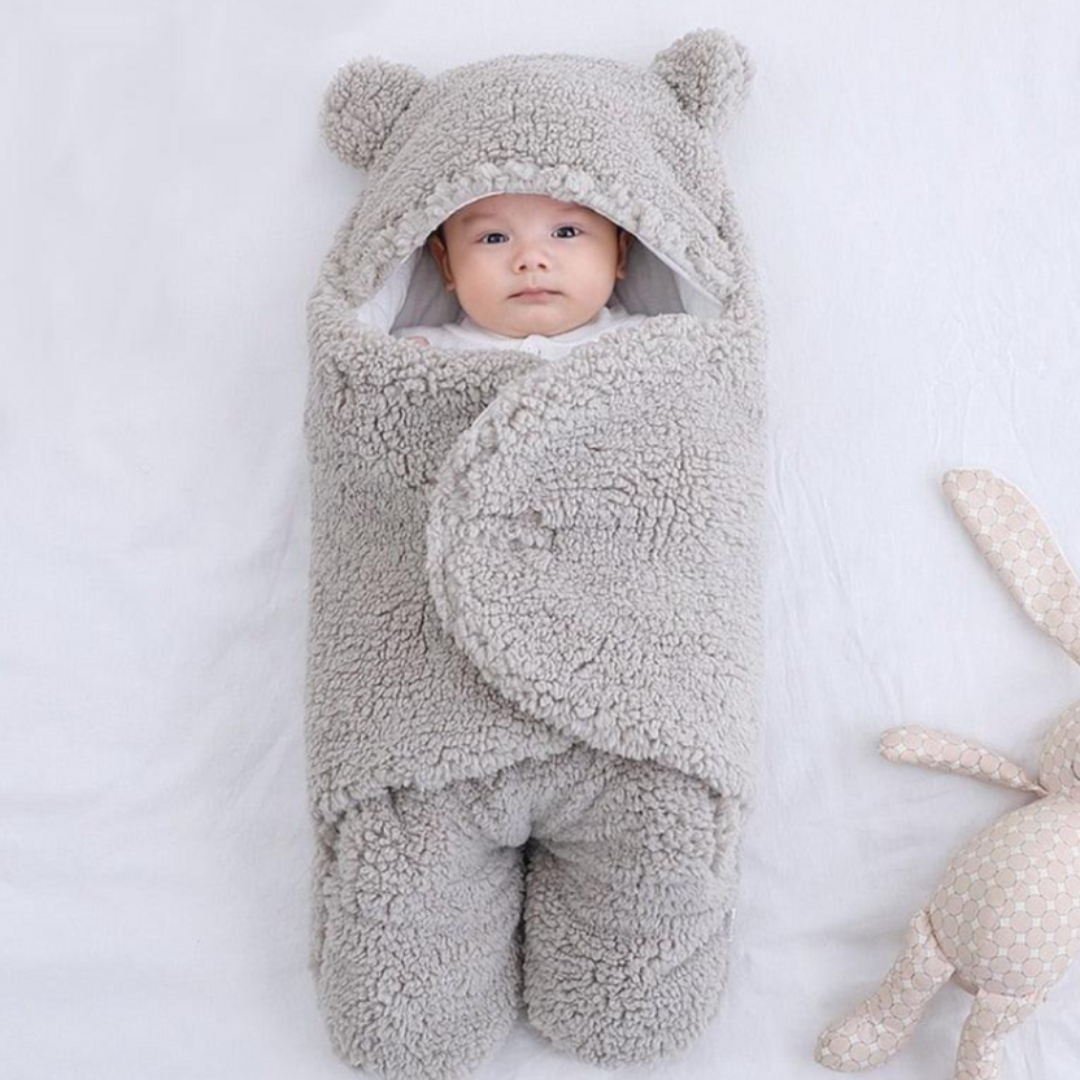 Bear-Themed Baby Blanket