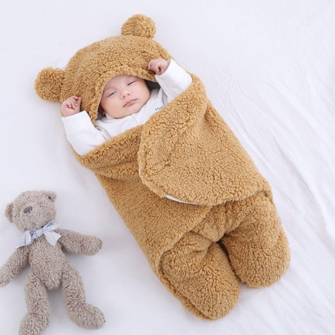 Bear-Themed Baby Blanket