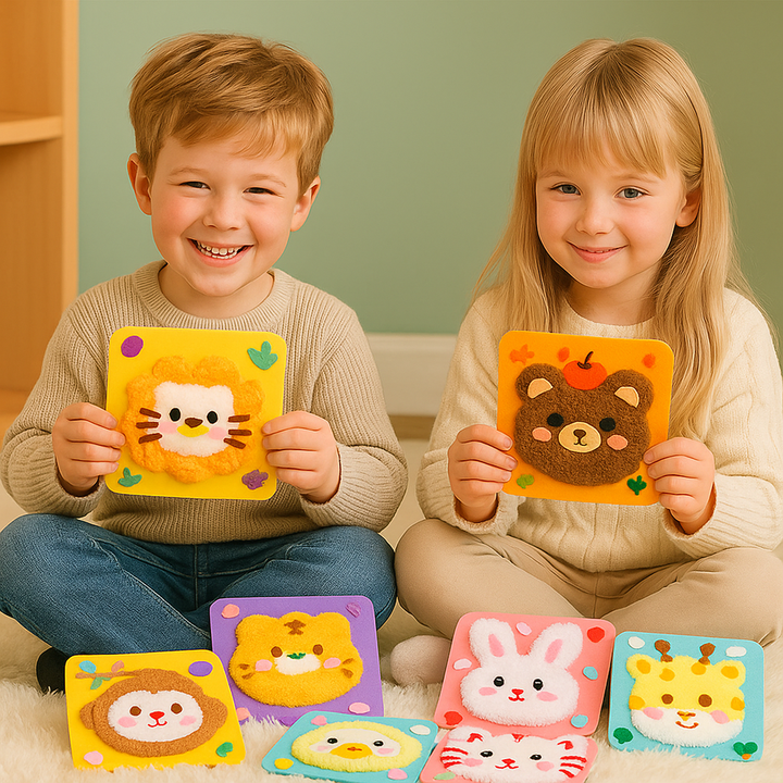 DIY Doll Embroidery Kit – Fun Creative Crafting for Kids
