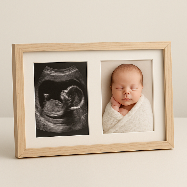 Echo Double Photo Frame – Cherish Your Newborn Memories