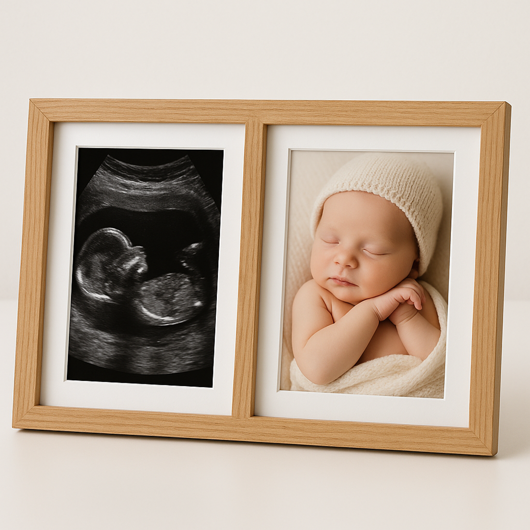 Echo Double Photo Frame – Cherish Your Newborn Memories