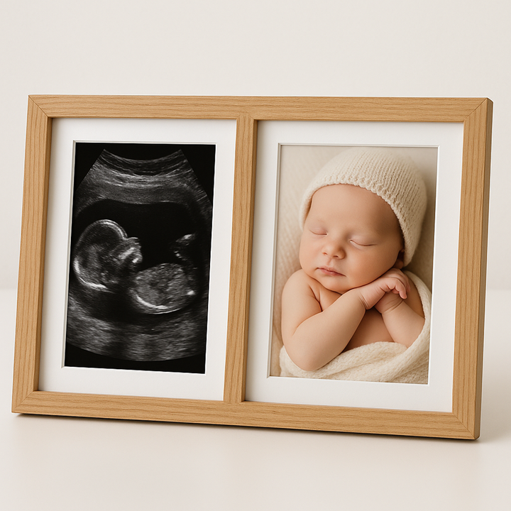 Echo Double Photo Frame – Cherish Your Newborn Memories