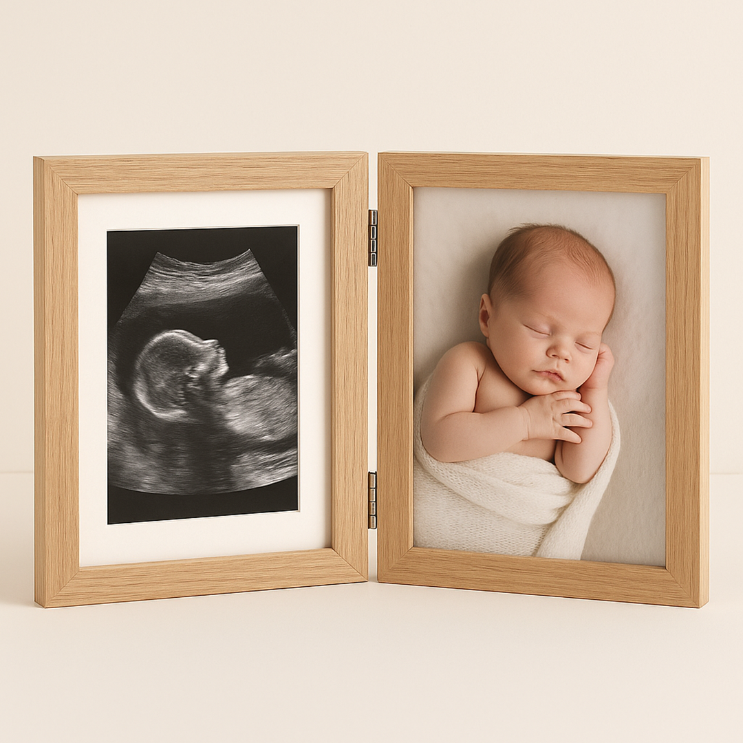 Echo Double Photo Frame – Cherish Your Newborn Memories