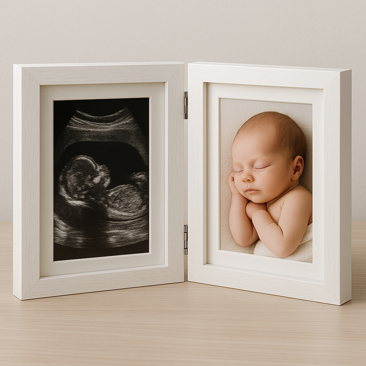 Echo Double Photo Frame – Cherish Your Newborn Memories