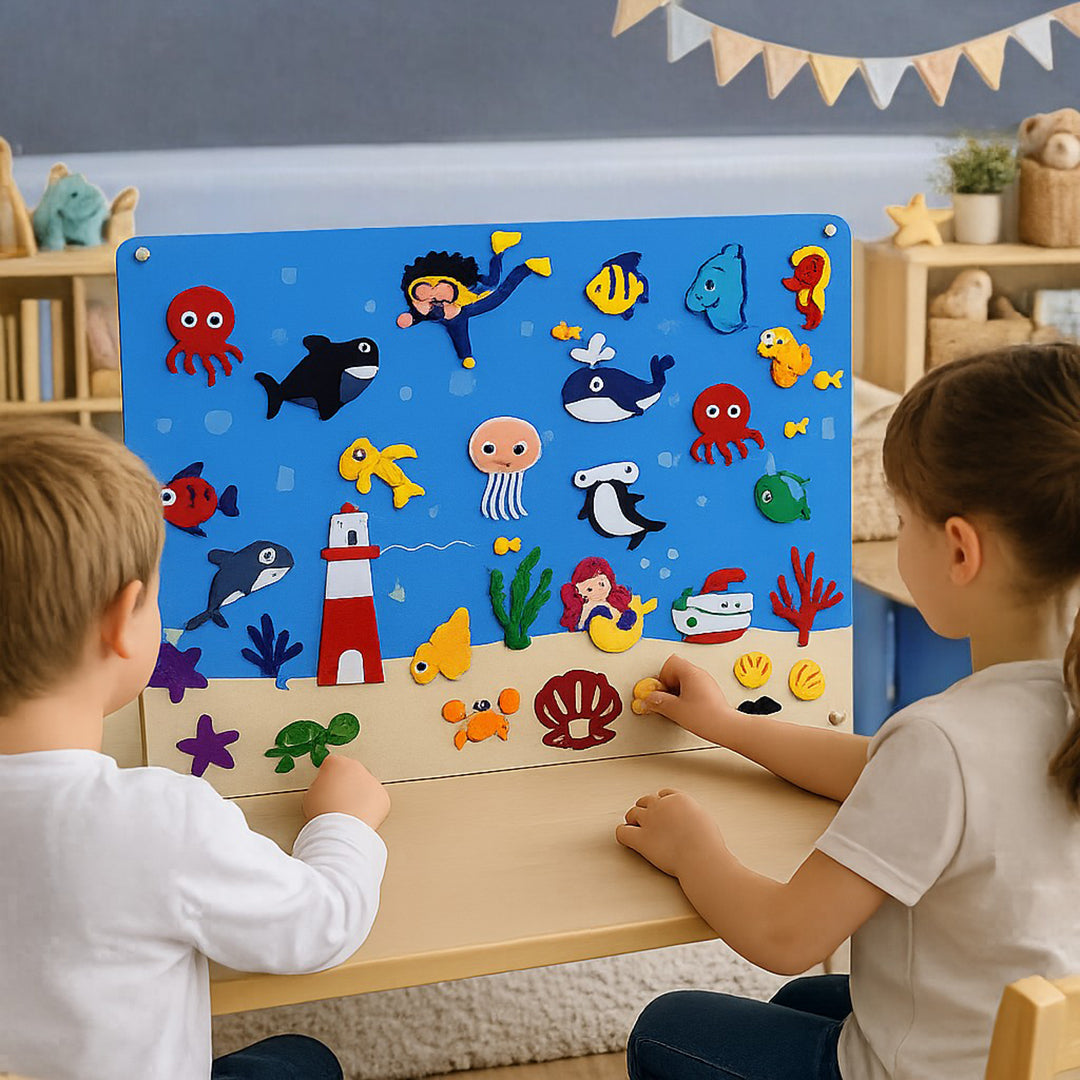 Kids' Felt Board – Unleash Endless Creativity and Discovery!
