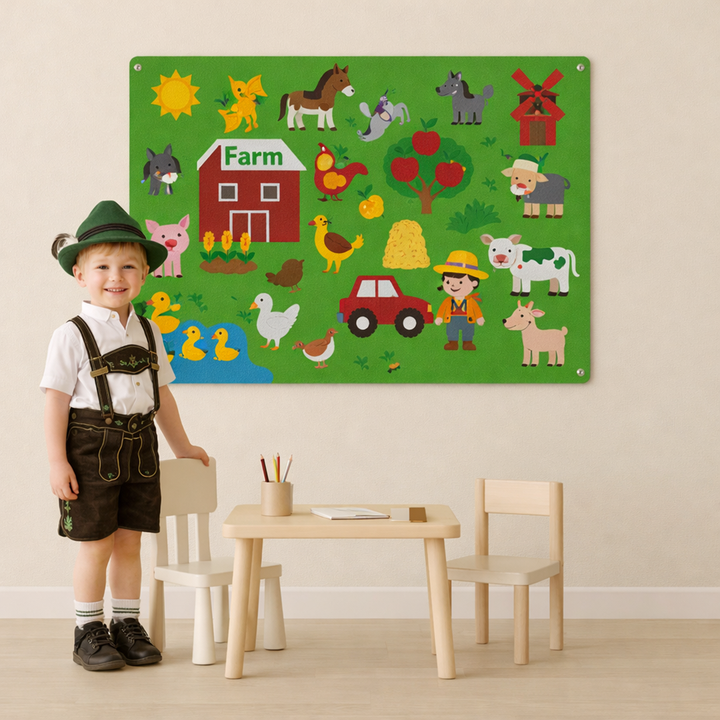 Kids' Felt Board – Unleash Endless Creativity and Discovery!