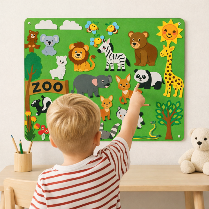 Kids' Felt Board – Unleash Endless Creativity and Discovery!