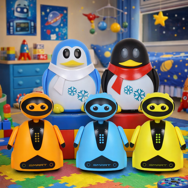 Line-Following Robot – Innovative Drawing Toy with Complimentary Markers