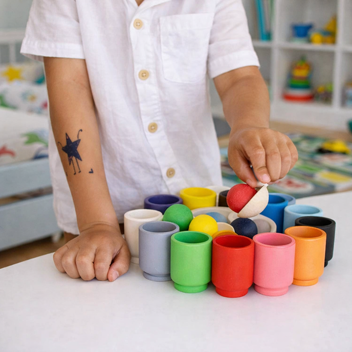 Colorful Wooden Sorting Game – Fun Learning Through Play
