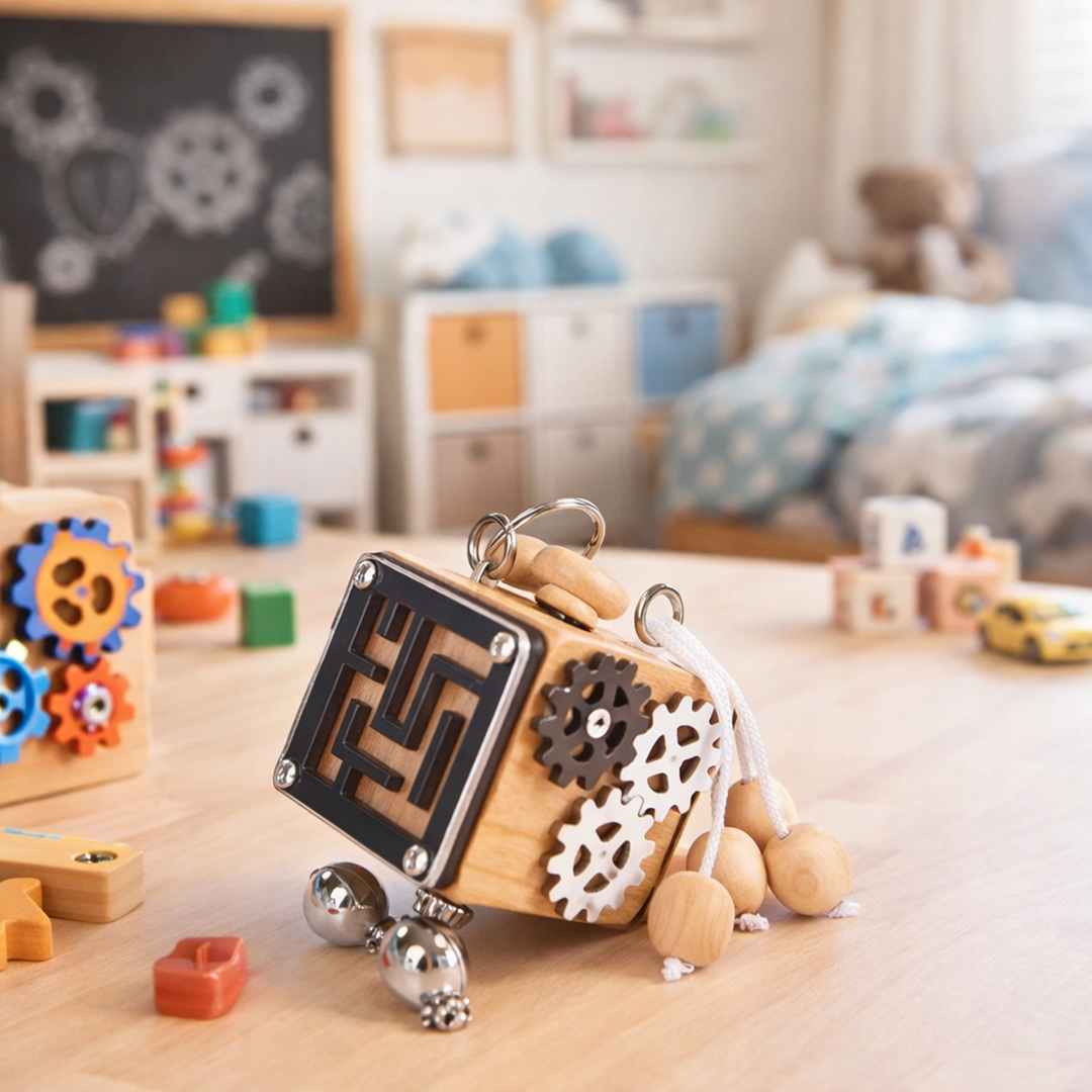 Busy Cube – A Versatile Educational Toy for Enhancing Fine Motor Skills