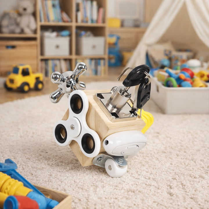 Busy Cube – A Versatile Educational Toy for Enhancing Fine Motor Skills