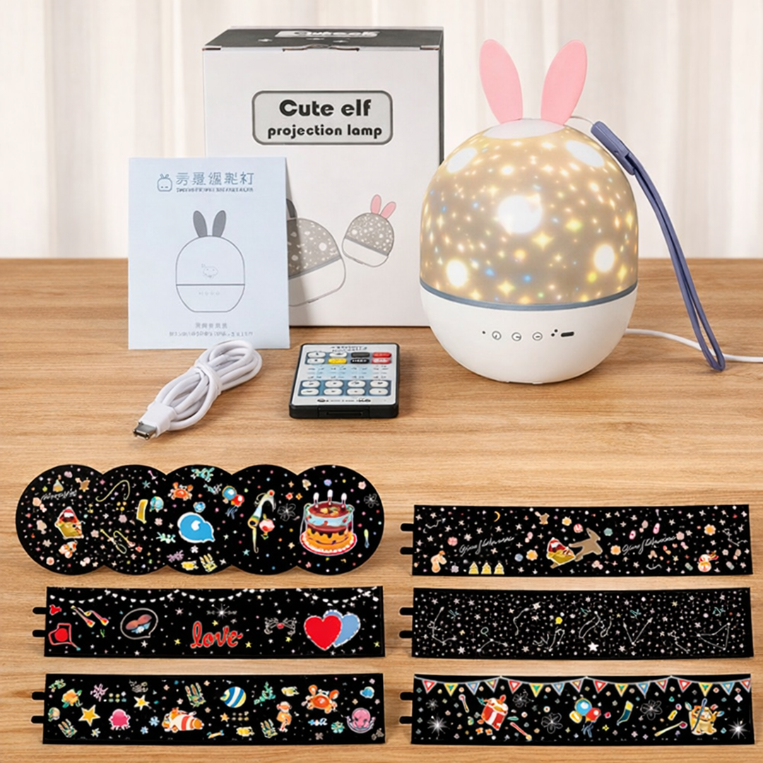 Galaxy Star Projector – Soothing Night Light for Tranquil Sleep