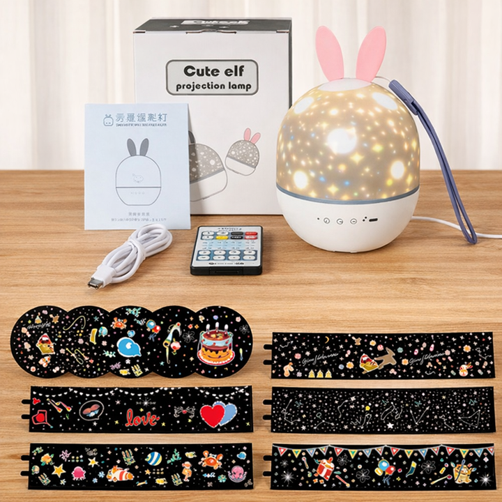 Galaxy Star Projector – Soothing Night Light for Tranquil Sleep