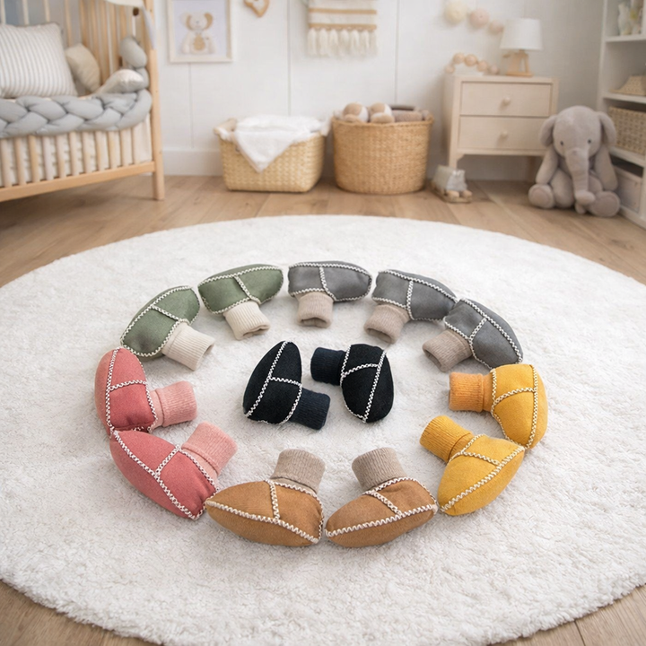 Cozy Infant Booties – Soft and Warm Footwear for Tiny Toes