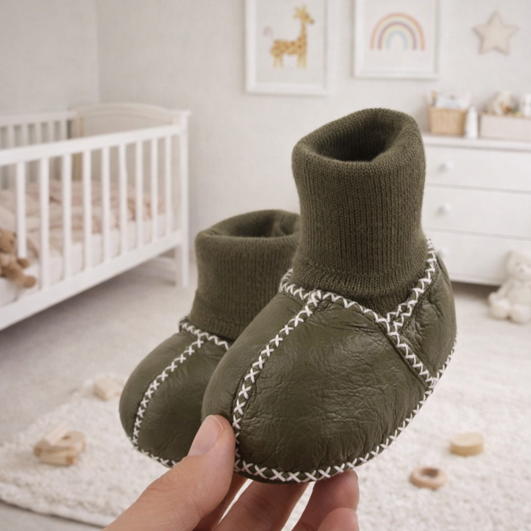 Cozy Infant Booties – Soft and Warm Footwear for Tiny Toes