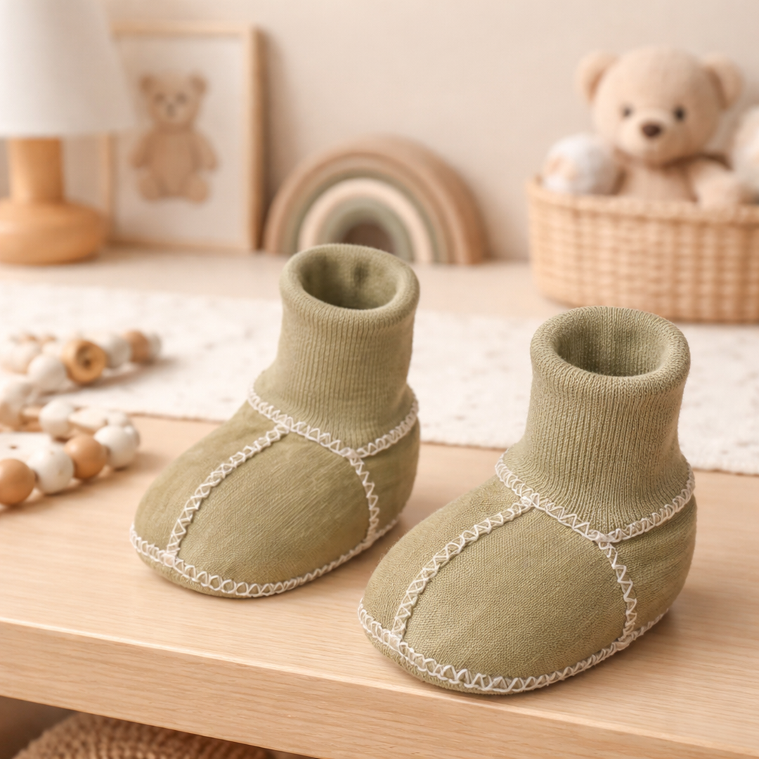 Cozy Infant Booties – Soft and Warm Footwear for Tiny Toes
