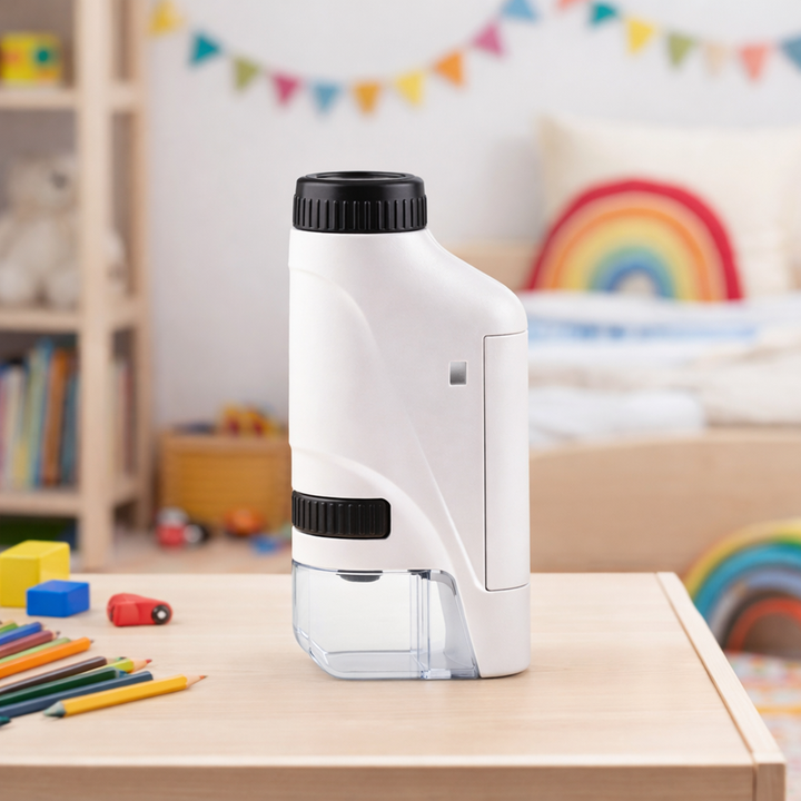 Kids' LED Pocket Microscope – Explore and Discover Up Close!