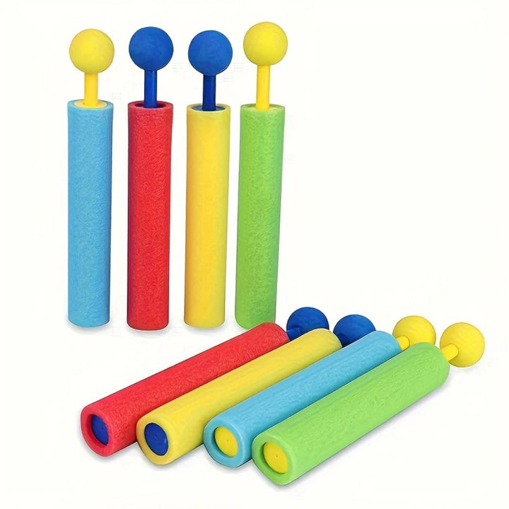2-Pack Mini Water Guns - Stretchable Beach Toys
